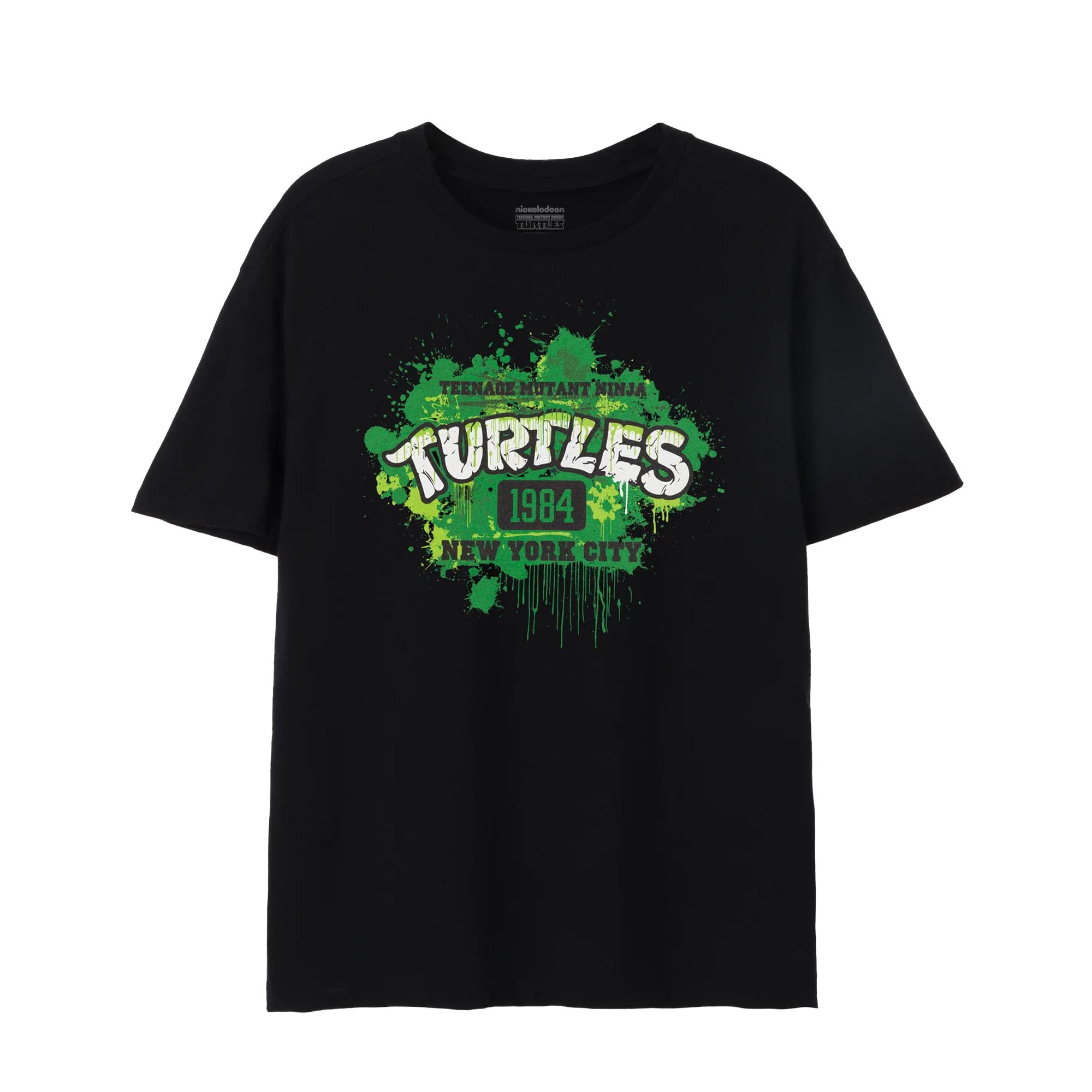 Teenage Mutant Ninja Turtles Heren 1984 New York City T-shirt XXL zwart