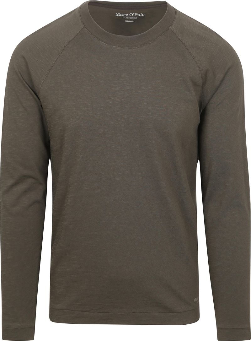 Marc O'Polo Longsleeve T-Shirt Copley Bruin