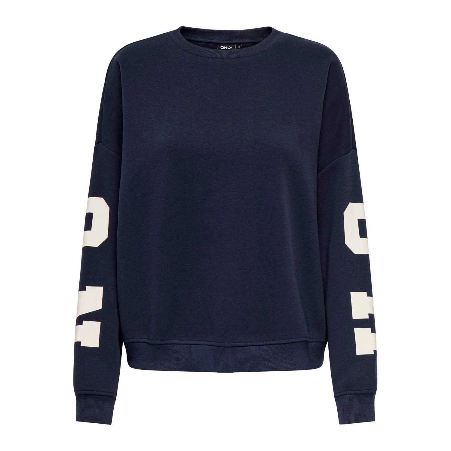 Only Sweatshirt ONLSWEAT L/S BACK/SLEEVE PRINT SWT NOOS