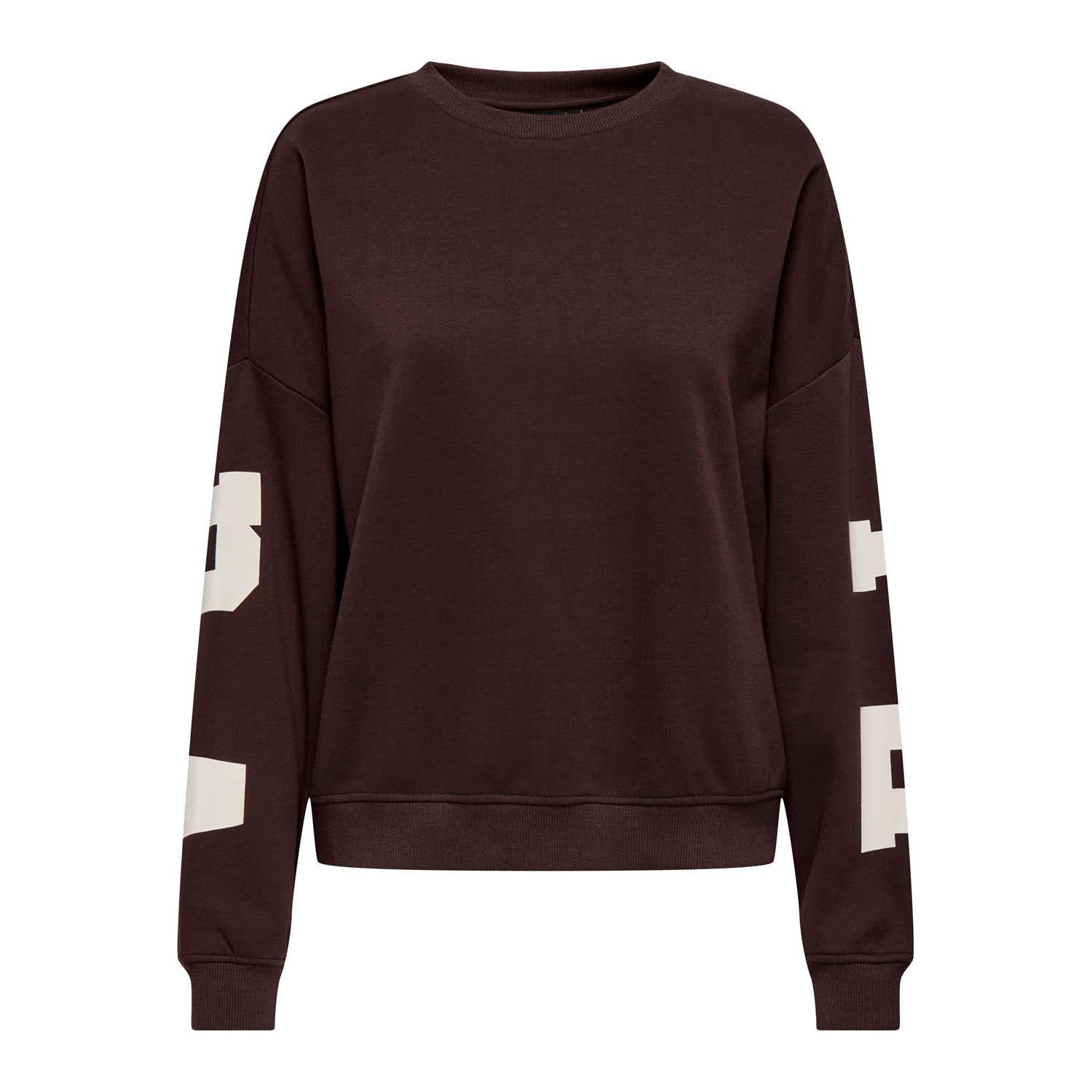 Only Sweatshirt ONLSWEAT L/S BACK/SLEEVE PRINT SWT NOOS