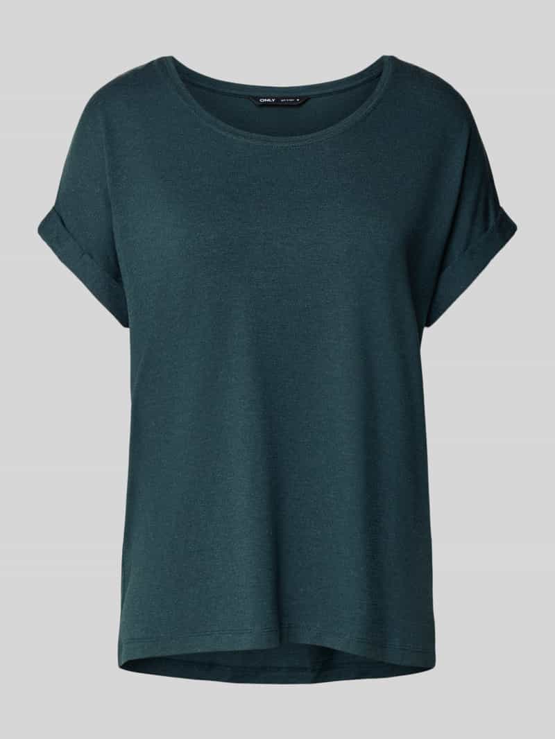 Only T-shirt ONLMOSTER – Shirt met korte mouwen en omslag en klassieke look