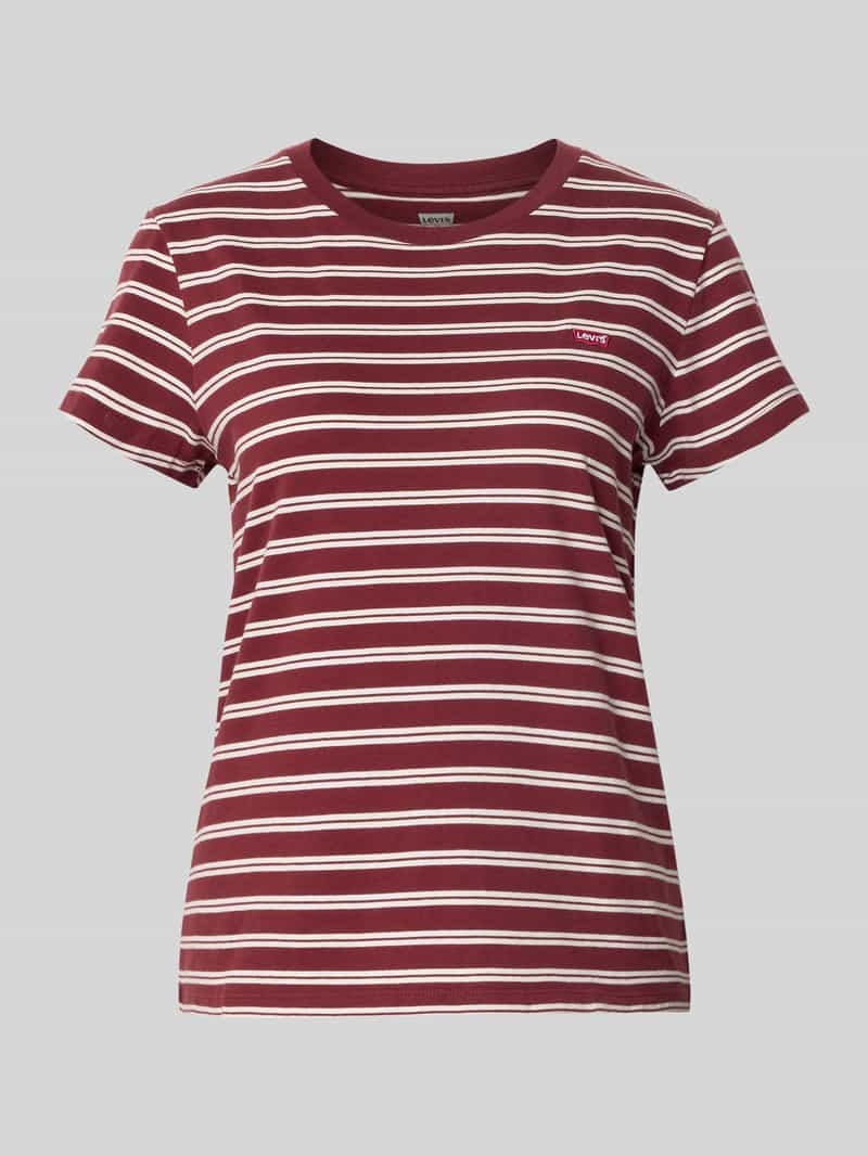 Levi's T-shirt The Perfect Tee met klein logoborduursel