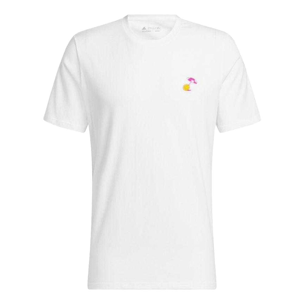 Adidas Heren lil stripe spring break grafisch basketbal t-shirt met korte mouwen