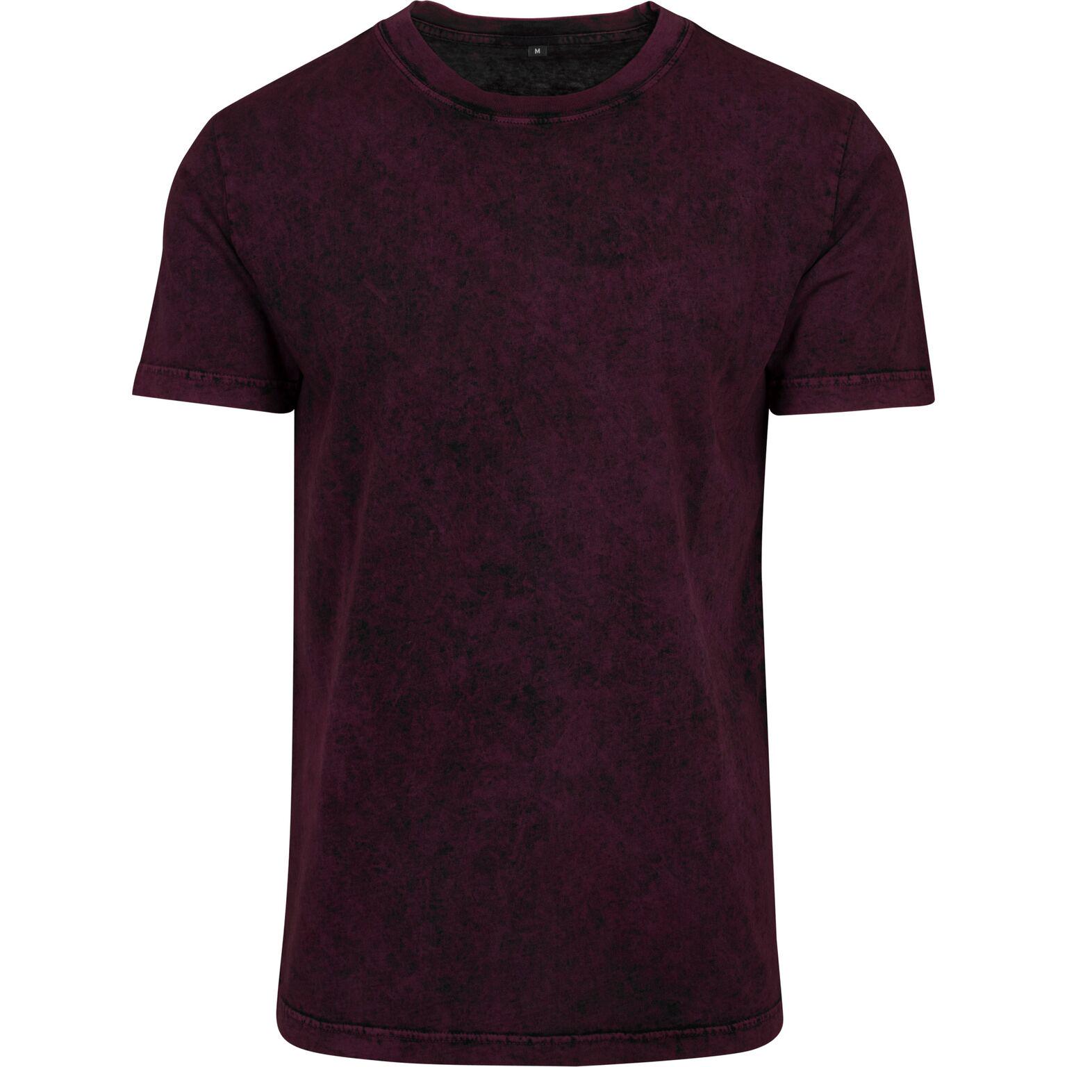 Build Your Brand heren zuur gewassen T-shirt S