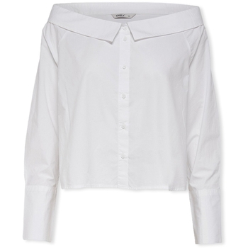 Only Blouse  Off Shoulders Bambi Top - Bright White