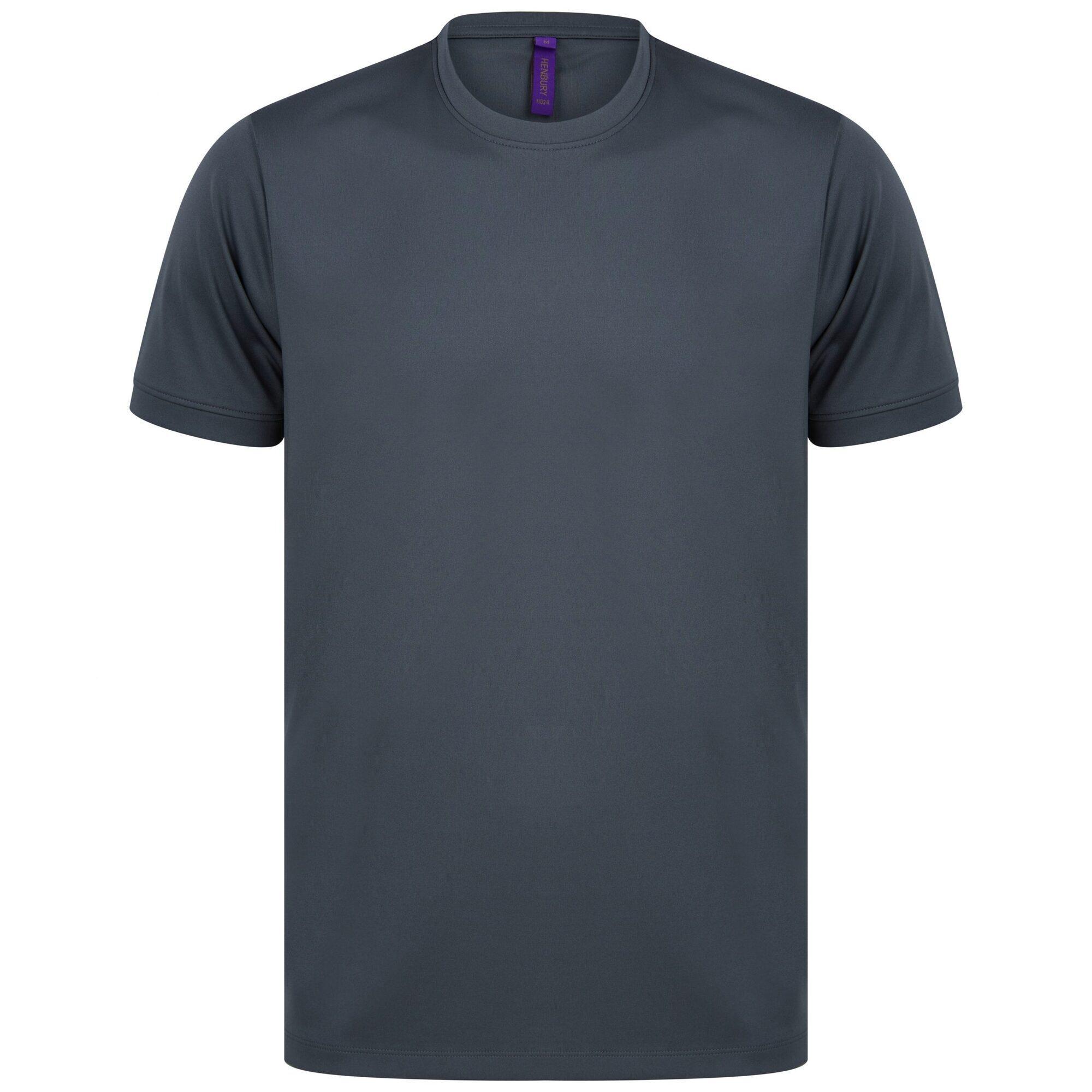 Henbury HiCool prestatie-T-shirt voor heren L