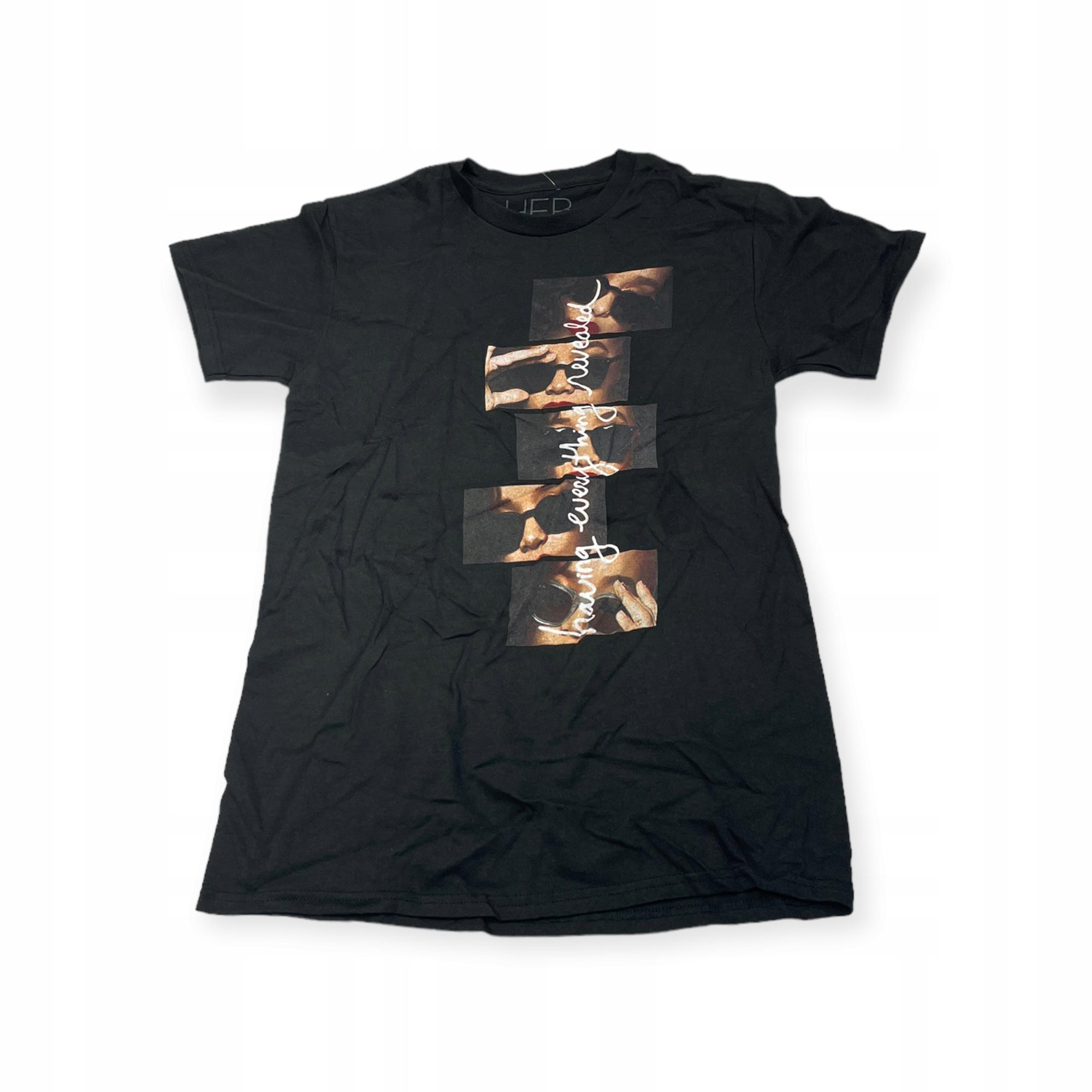 Outletup-clothes Koszulka T-shirt męski okrągły dekolt SPENCER'S H.E.R M