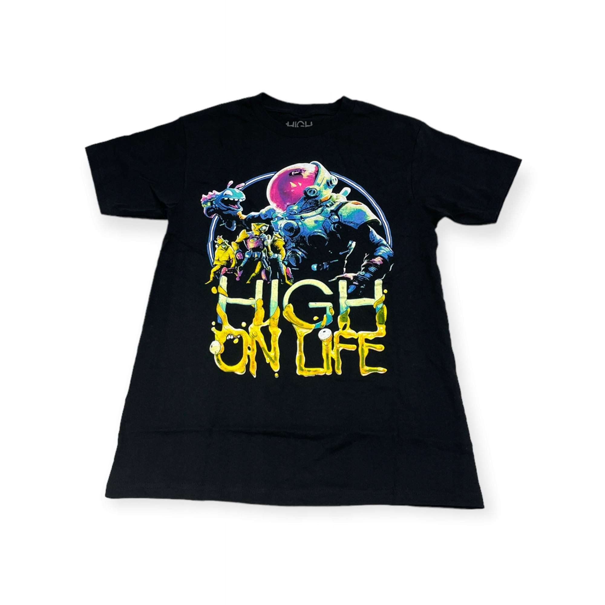 Outletup-clothes Koszulka t-shirt męski SPENCER'S HIGH ON LIFE XL