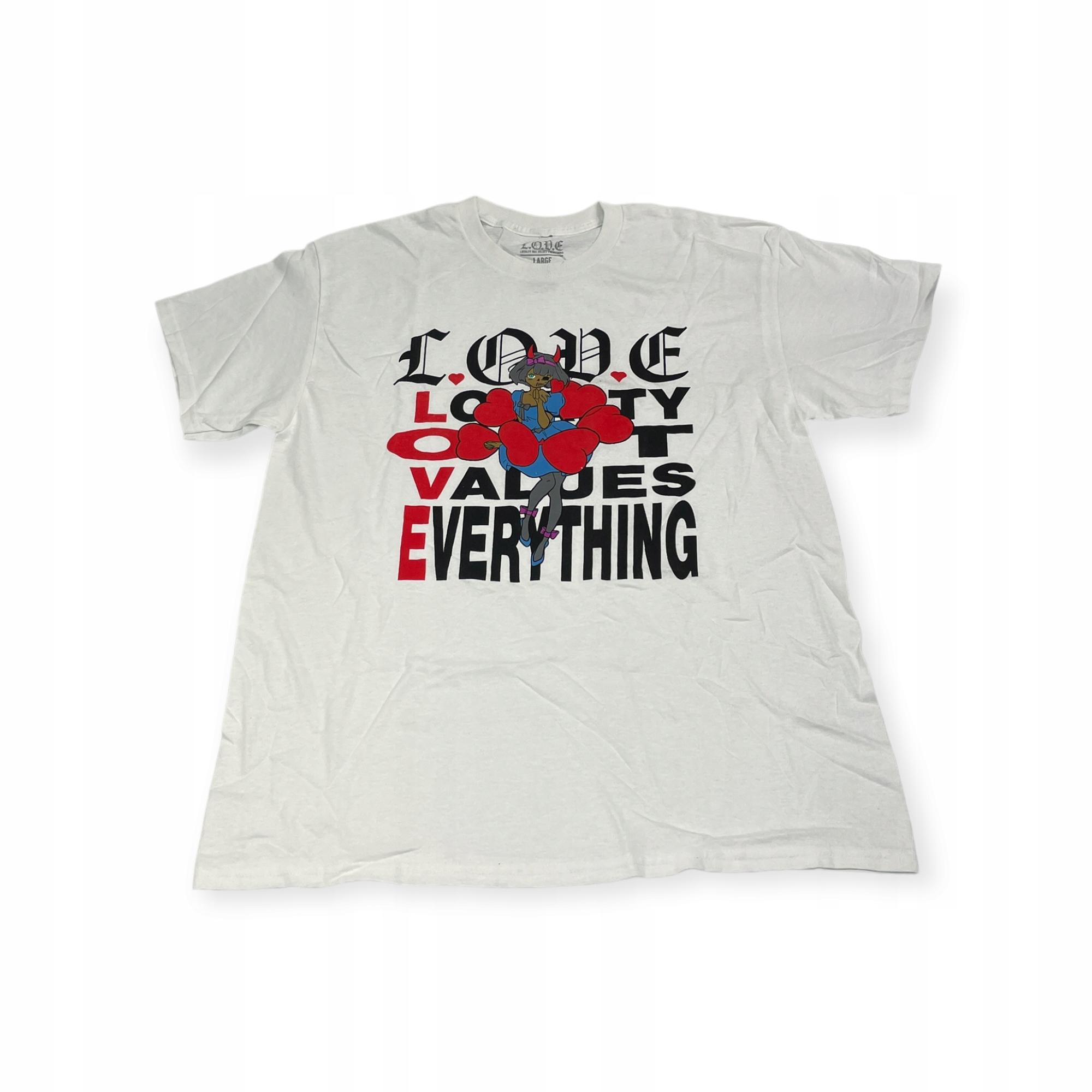 Outletup-clothes Koszulka T-shirt męskiokrągły dekolt SPENCER'S L.O.V.E L