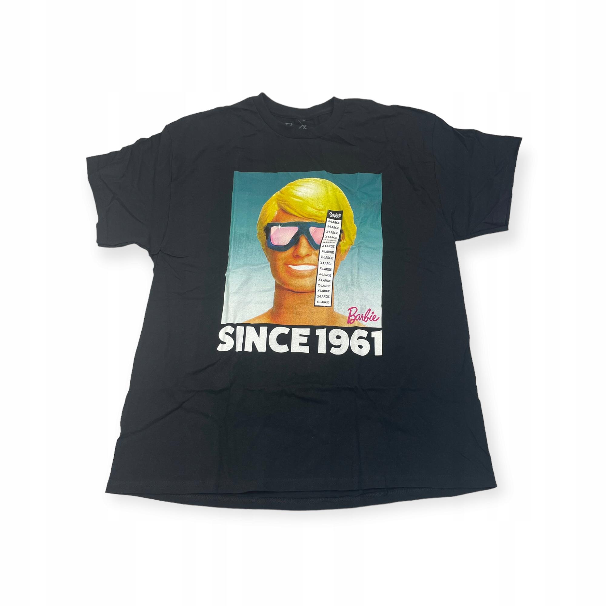 Outletup-clothes Koszulka T-shirt męski okrągły dekolt SPENCER'S BARBIE S