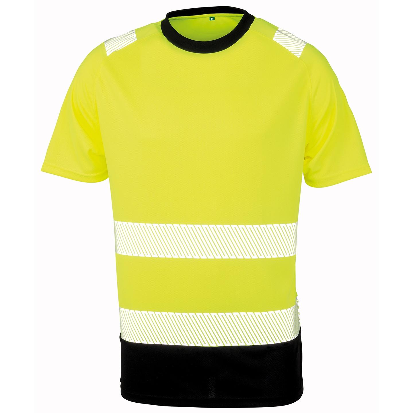 Result Genuine Recycled Resultaat Echt gerecycled veiligheids-T-shirt voor heren S-M