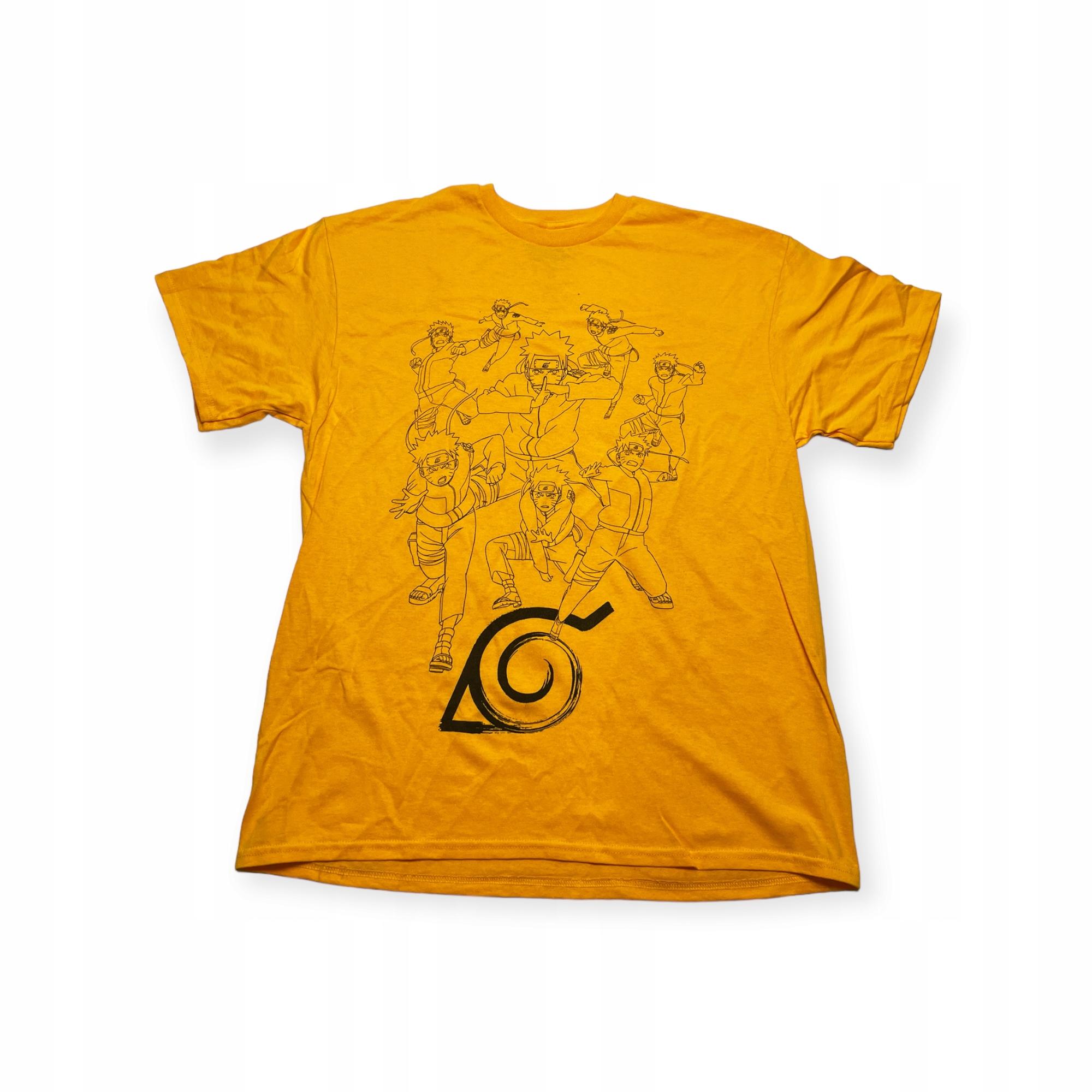 Outletup-clothes Koszulka T-shirt męski okrągły dekolt SPENCER'S nadruk L