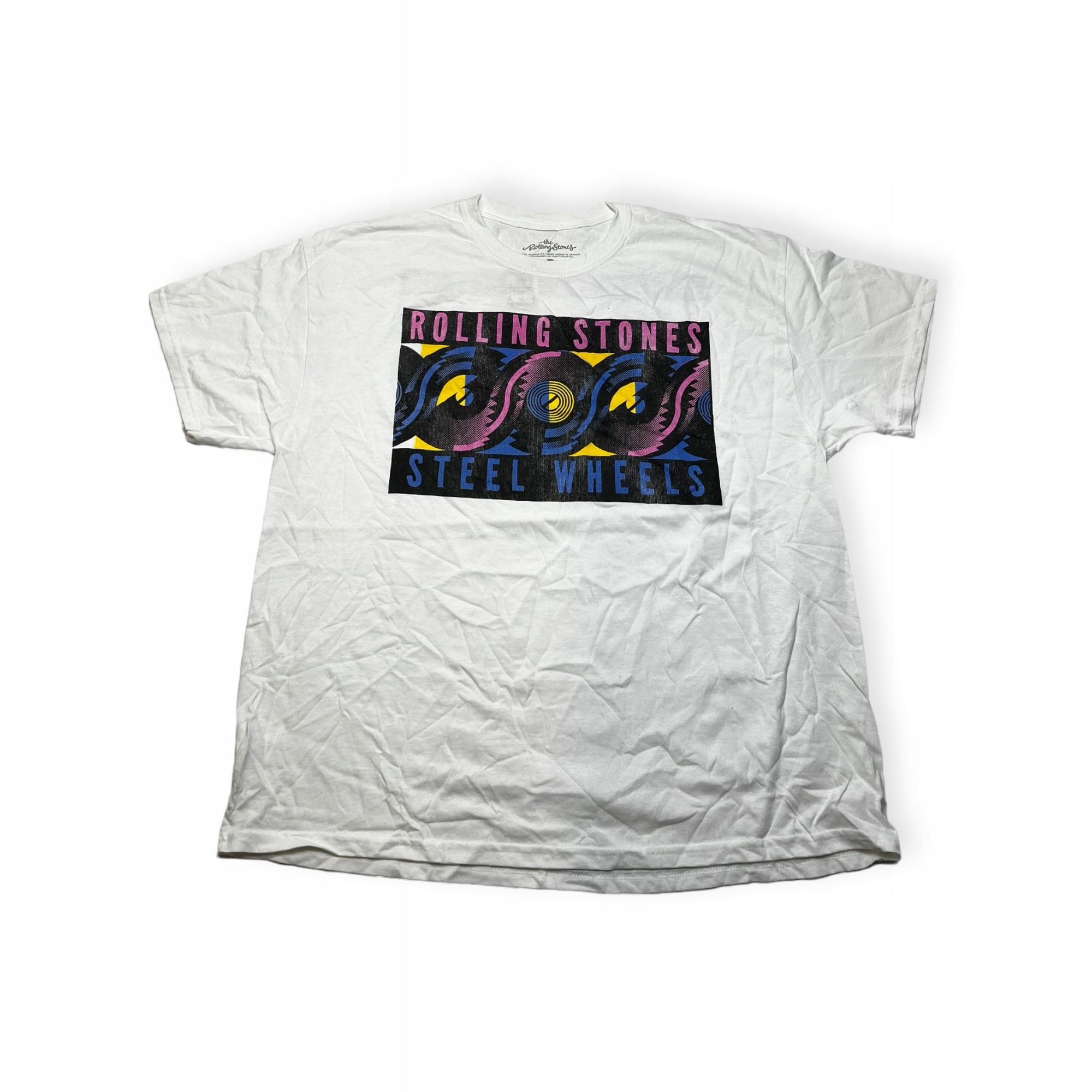 Outletup-clothes Koszulka T-shirt męski okrągły dekolt SPENCER'S NADRUK XL