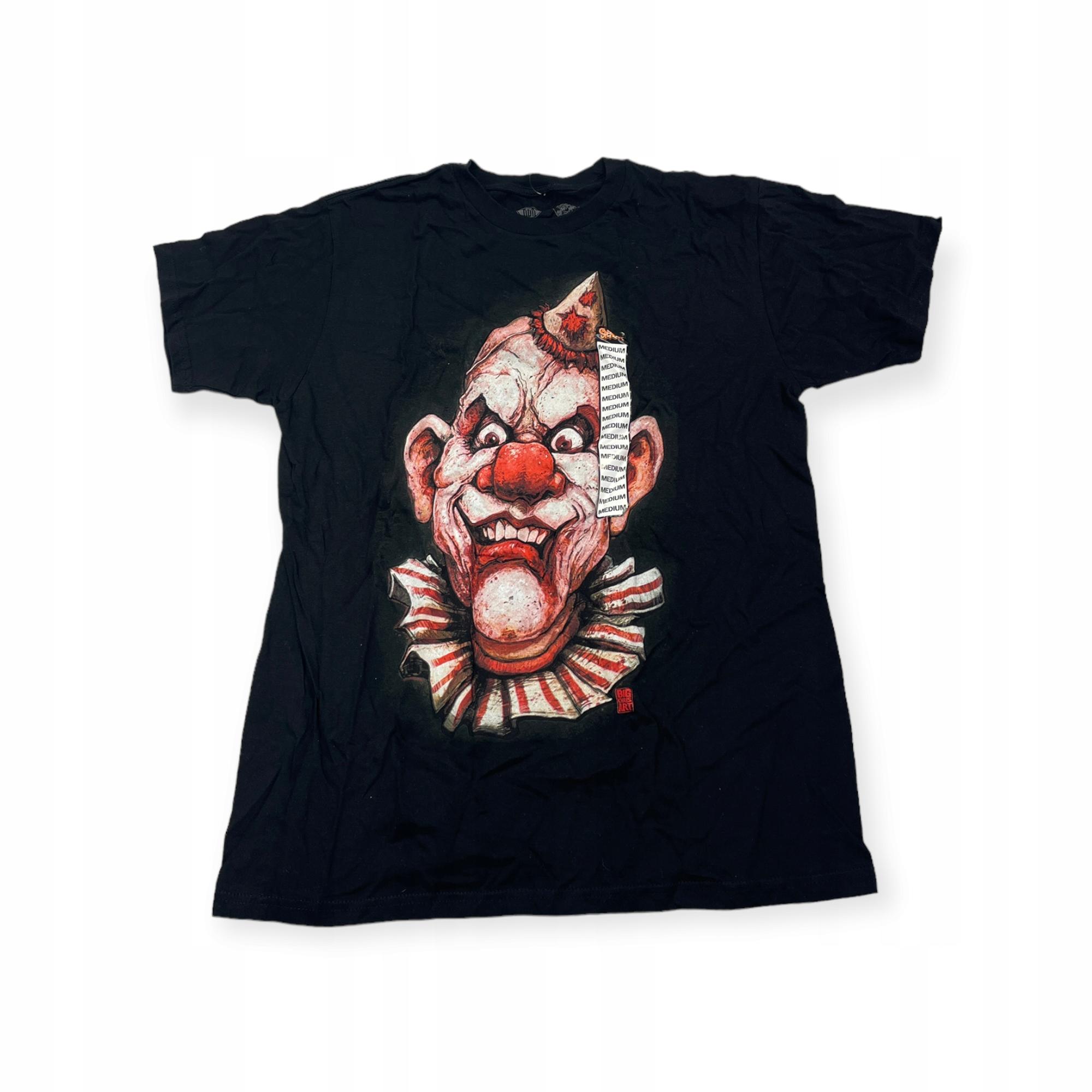 Outletup-clothes Koszulka T-shirt męski okrągły dekolt SPENCER'S NADRUK M