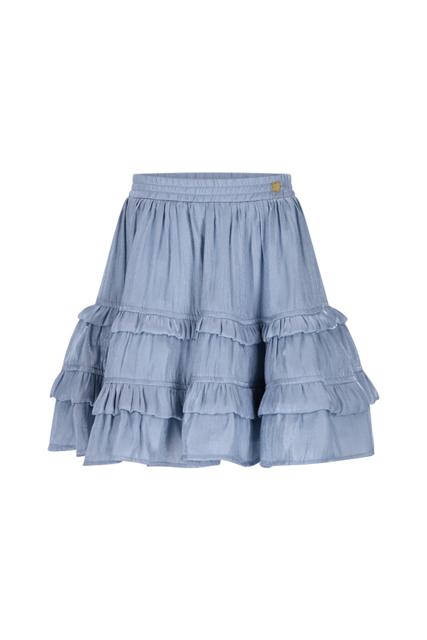 Le Chic winter rok meisjes - blauw - Thamsin - ruffle