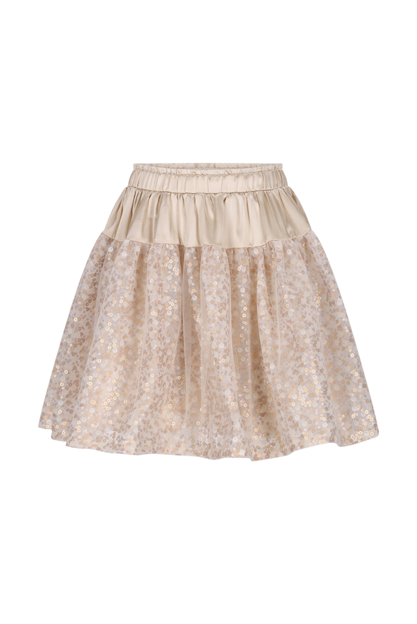 Le Chic winter rok meisjes - goud - Trust - pailletten