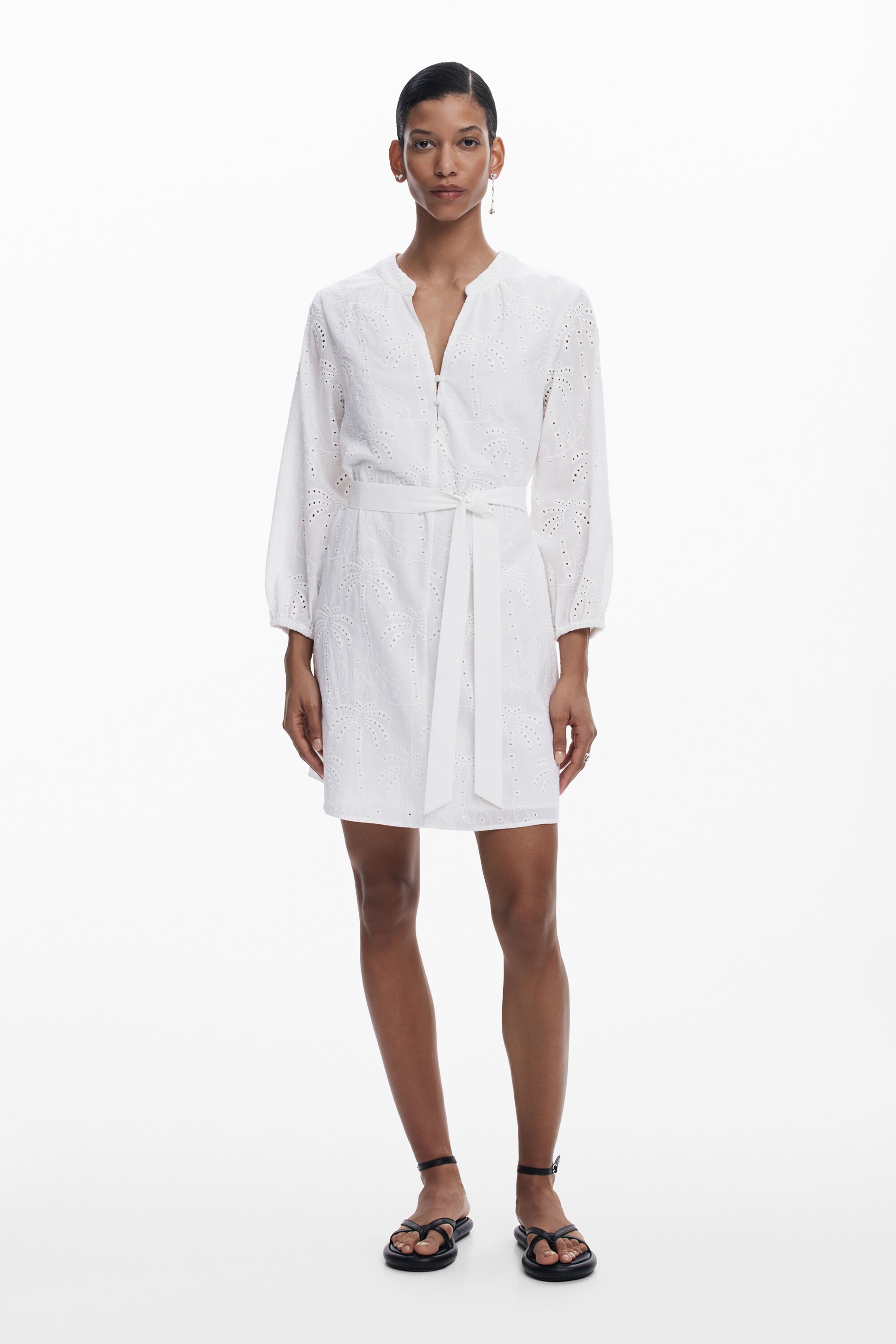 Desigual Palmjurk - WHITE