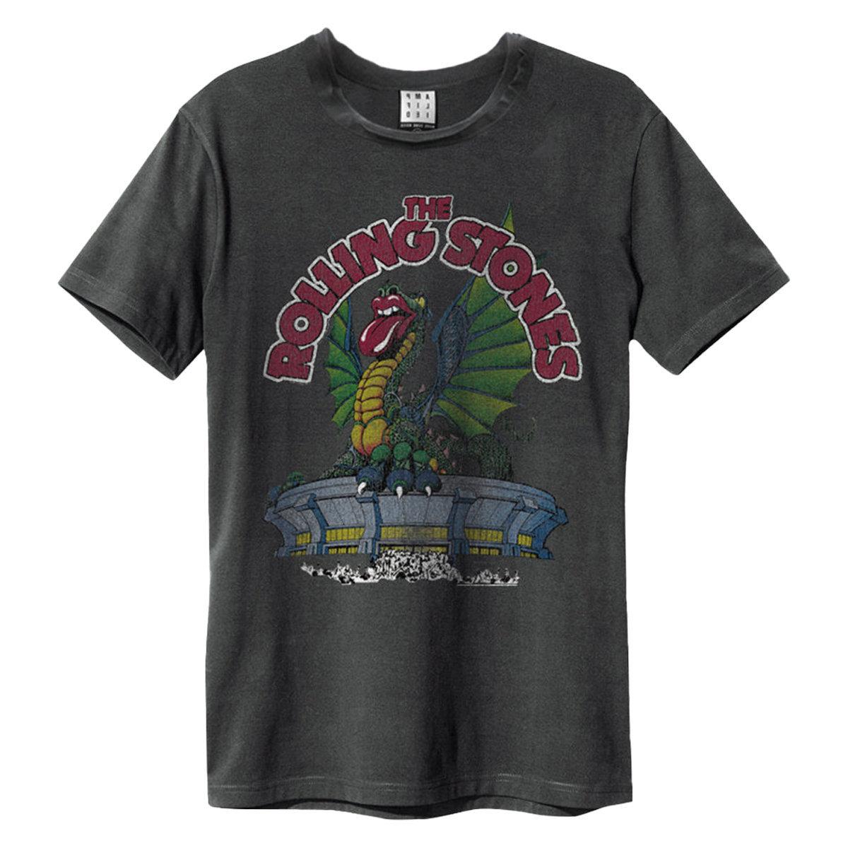 Amplified Versterkte Unisex volwassen VS 1972 The Rolling Stones T-shirt M