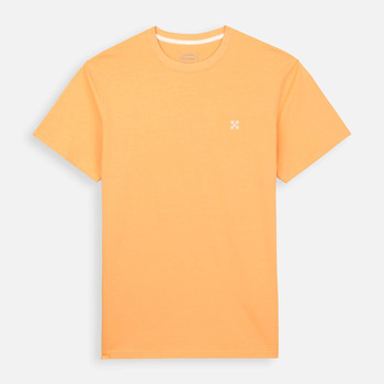 Oxbow T-shirt Korte Mouw  Effen T-shirt met borstborduursel 4flo TEBAZ