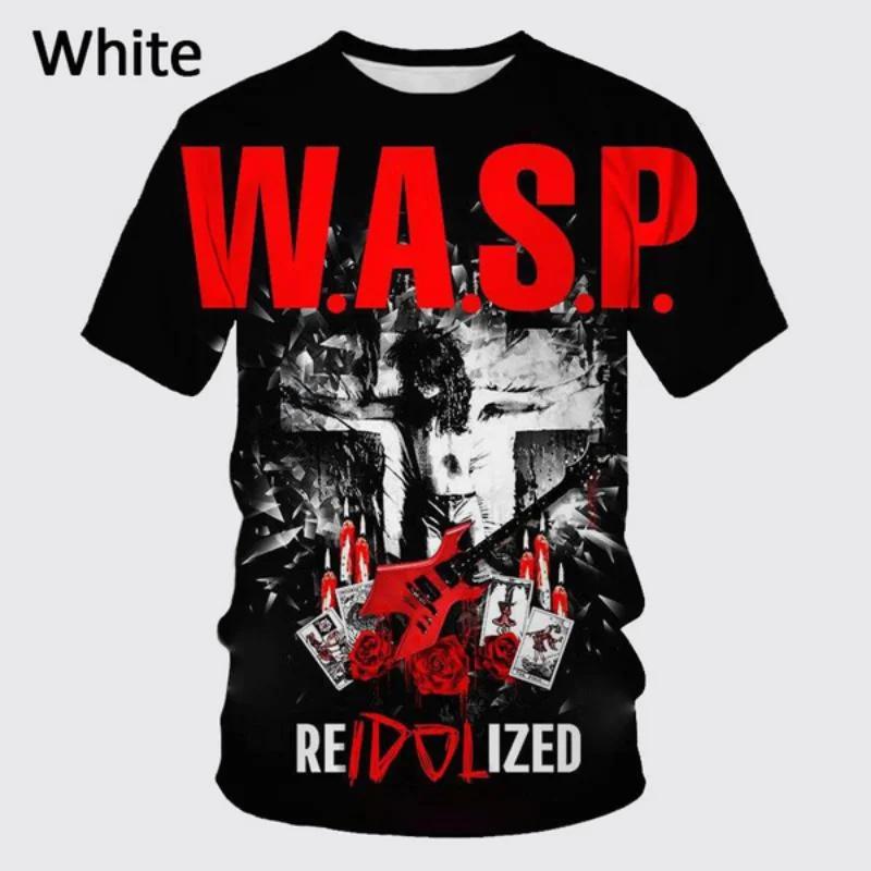 Laoxu Y2K Kleding Nieuwe Stijl WASP. 3D Print T-shirt voor mannen vrouwen zomer hiphop unisex casual T-shirt harajuku ronde hals top tee XL