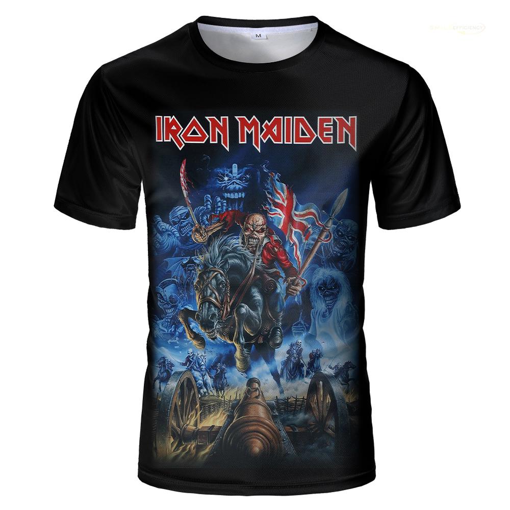 Plus Size FUGUIS 2024 Punk T-shirts For Men And Women Heavy Metal Rock Band Retro Clothing Summer Loose Tee Short Sleeve Oversized Hip Hop Tops XL