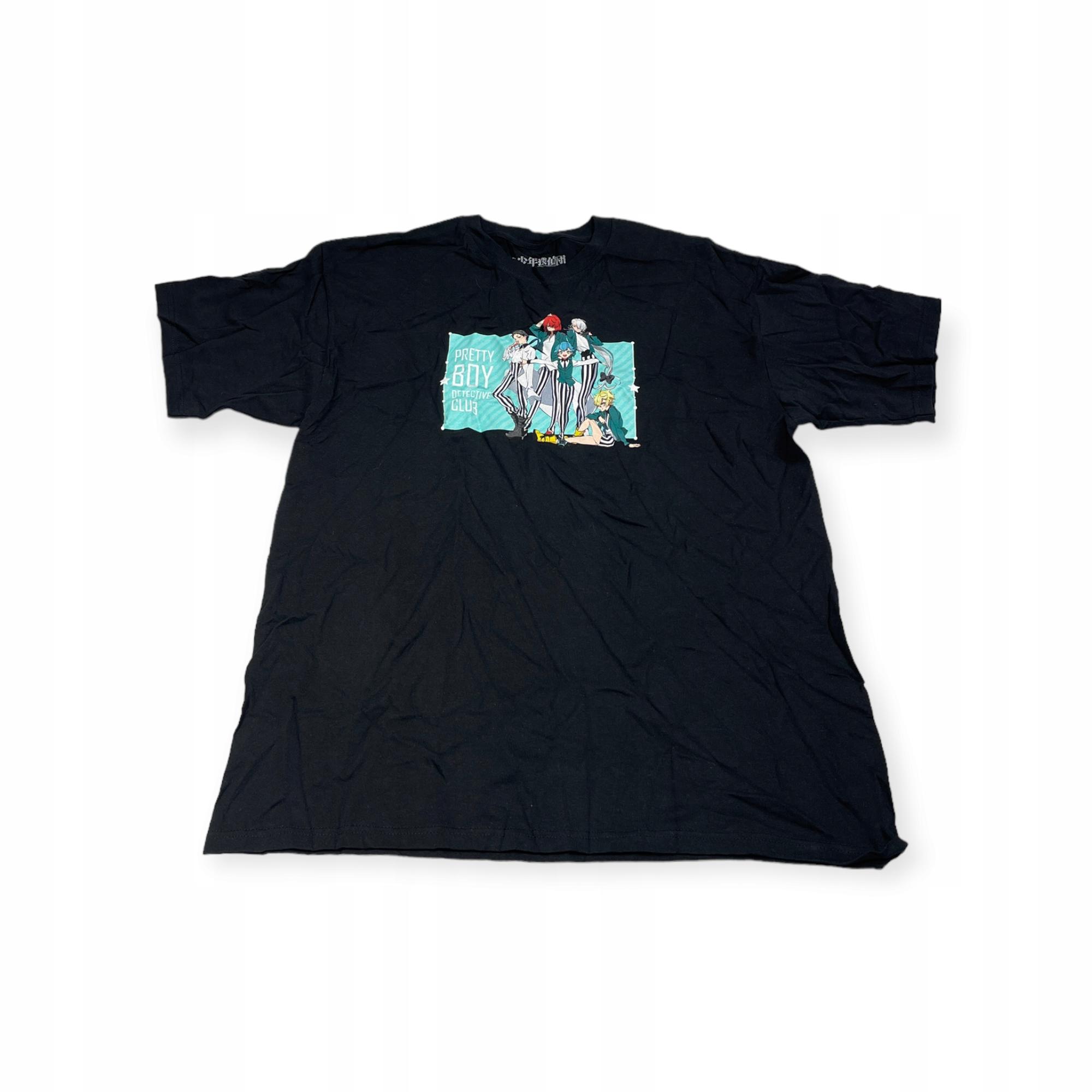 Outletup-clothes Koszulka T-shirt męski okrągły dekolt SPENCER'S NADRUK L