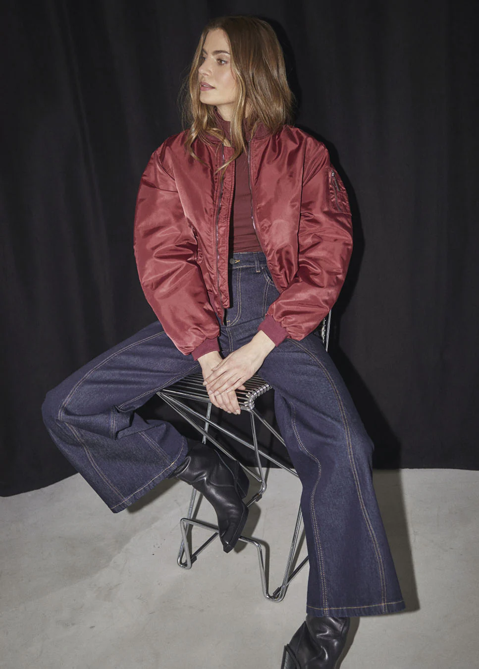 Co'Couture Wilsoncc wave ll jeans wide