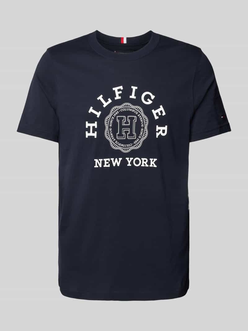 TOMMY JEANS T-shirt TJM SLIM ESSENTIAL FLAG TEE EXT