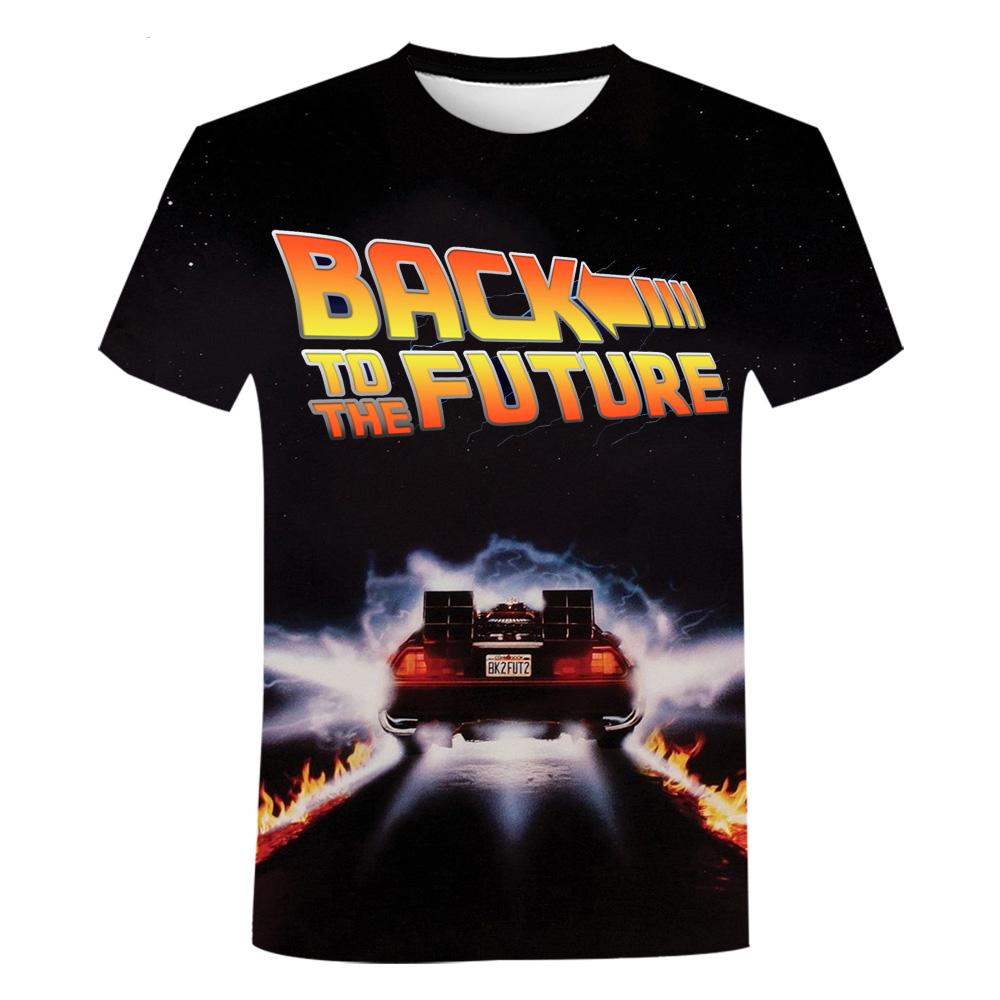 Baibao QIQI Terug Naar De Toekomst 3D Print T-shirts Kinderen Jongens Hip Hop Tee Tops Nieuwe Mannen Vrouwen Mode Casual T-shirt zomer Mannen T-shirt S