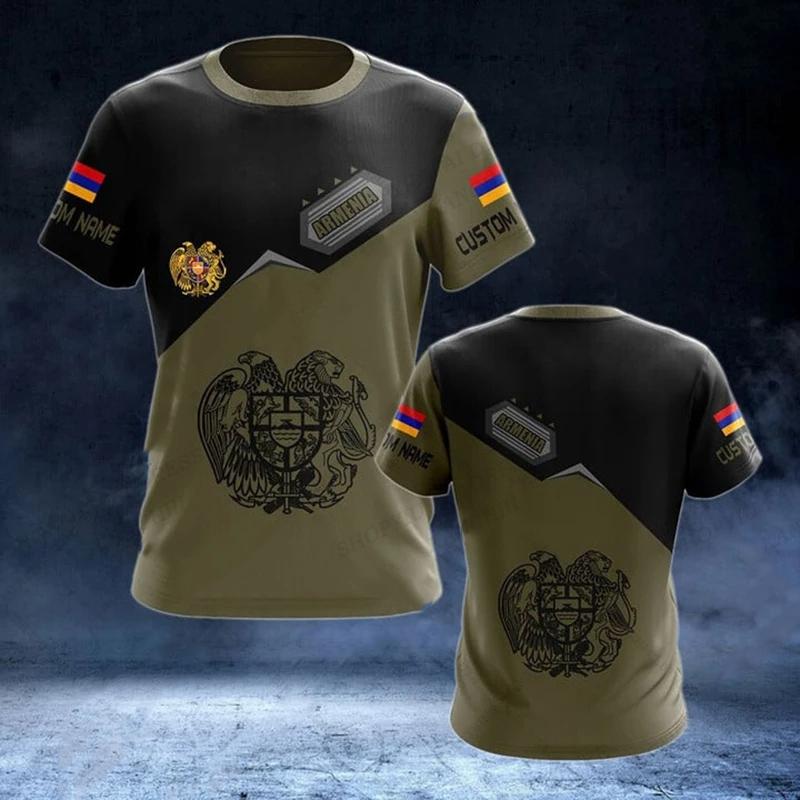 Bobby 2 Zomer Heren T-shirt Armenië Vlag 3D Print T-shirt Heren Dames Mode Oversized Tops Tees Kinderen T-shirt Casual T-shirt Grafisch L