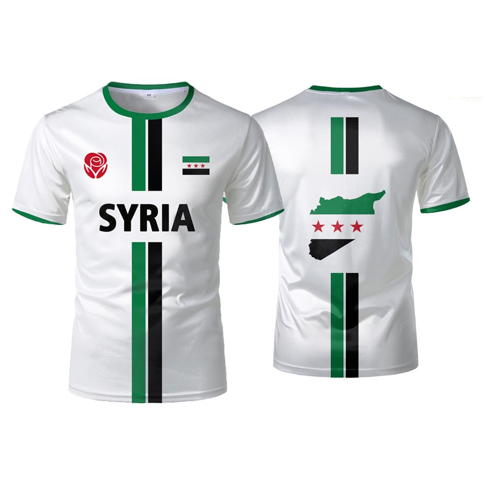 Kukebang Voetbalshirt Heren Sport T-shirt Nationaal Embleem 3D Print Street Los Unisex Casual Tops S