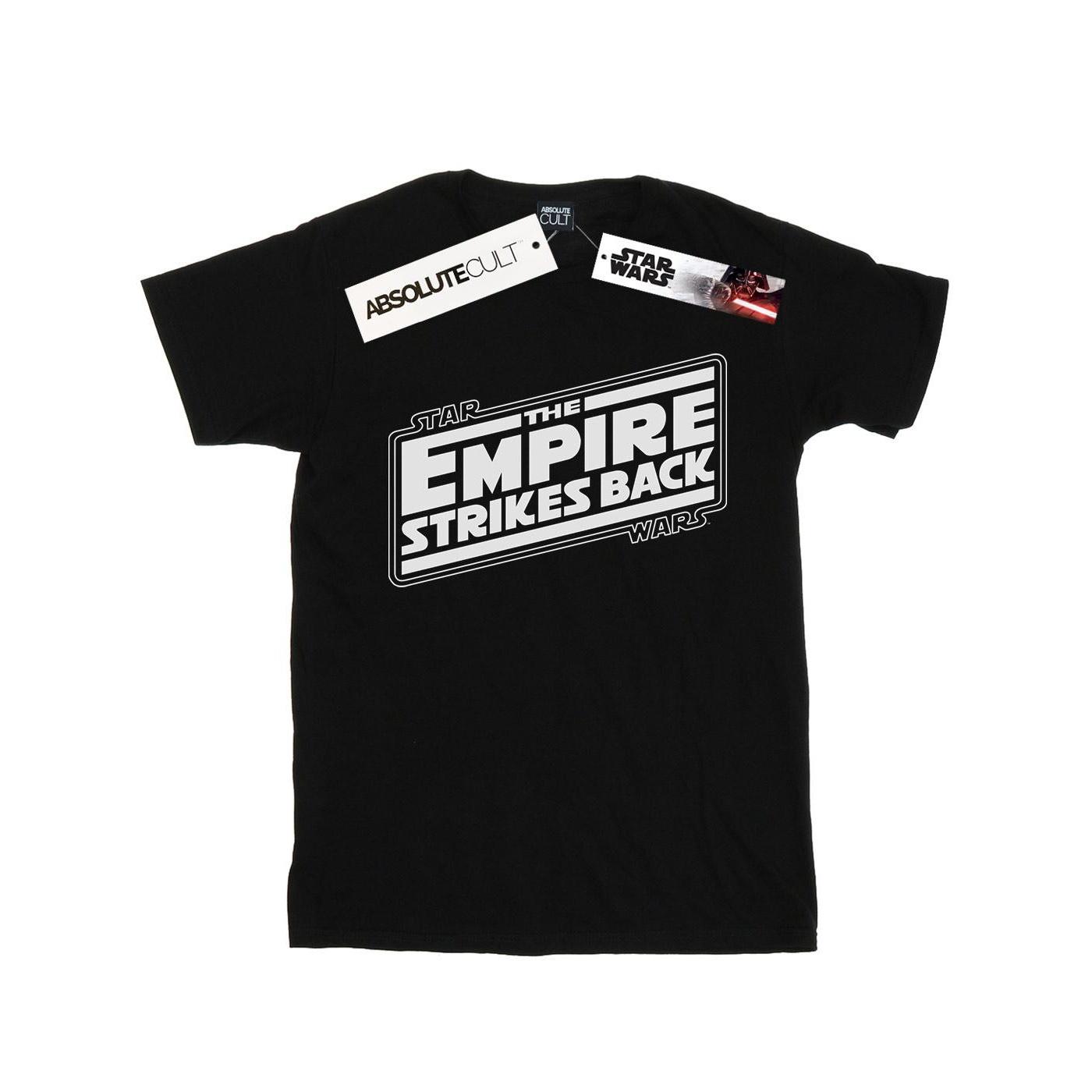 Star Wars Mens The Empire Strikes Back Logo T-Shirt XXL