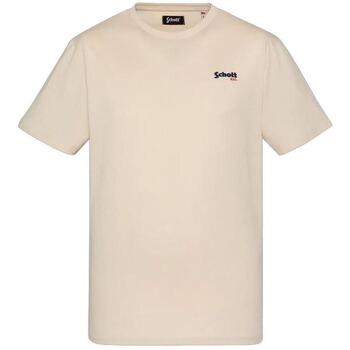 Schott T-shirt Korte Mouw  -