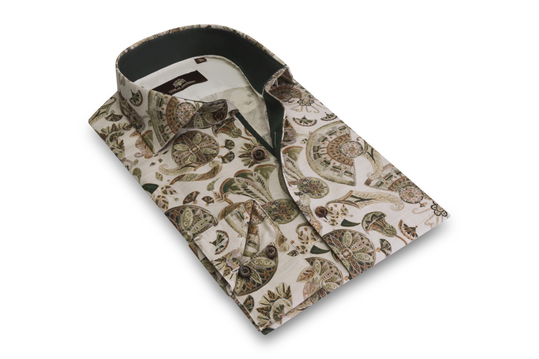 Circle of Gentlemen Nelson- vintage brushed touch shirt 100% co