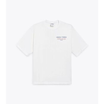 Diadora T-shirt Korte Mouw  502.182432 T-SHIRT LEGACY II-BIANCO OTTICO