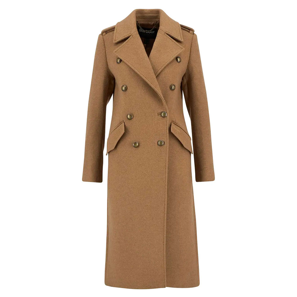 Barbour Damesjas Cottesmore Wool Camel