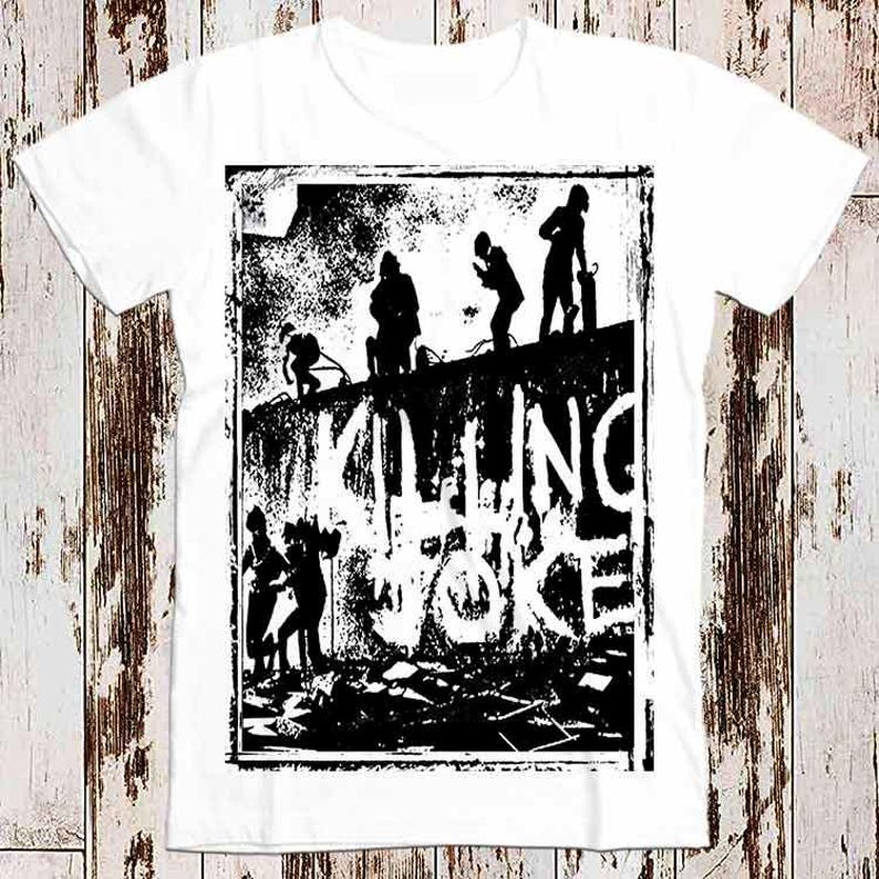 Great Deal 230 Gsm 100% Cotton Killing Joke 1980S Punk Rock 1St Album Retro Cool Vintage Unisex T Shirt Hipster Tee Top 8287 L