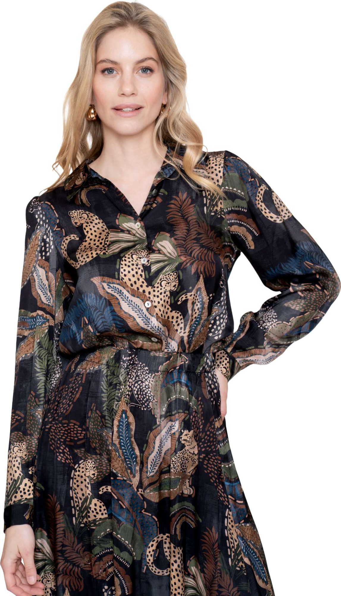 Geisha Top black