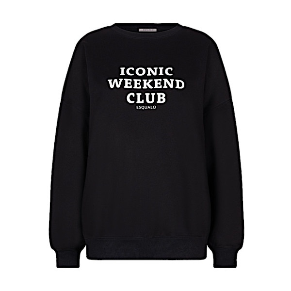 Esqualo Sweater f25-05522 black