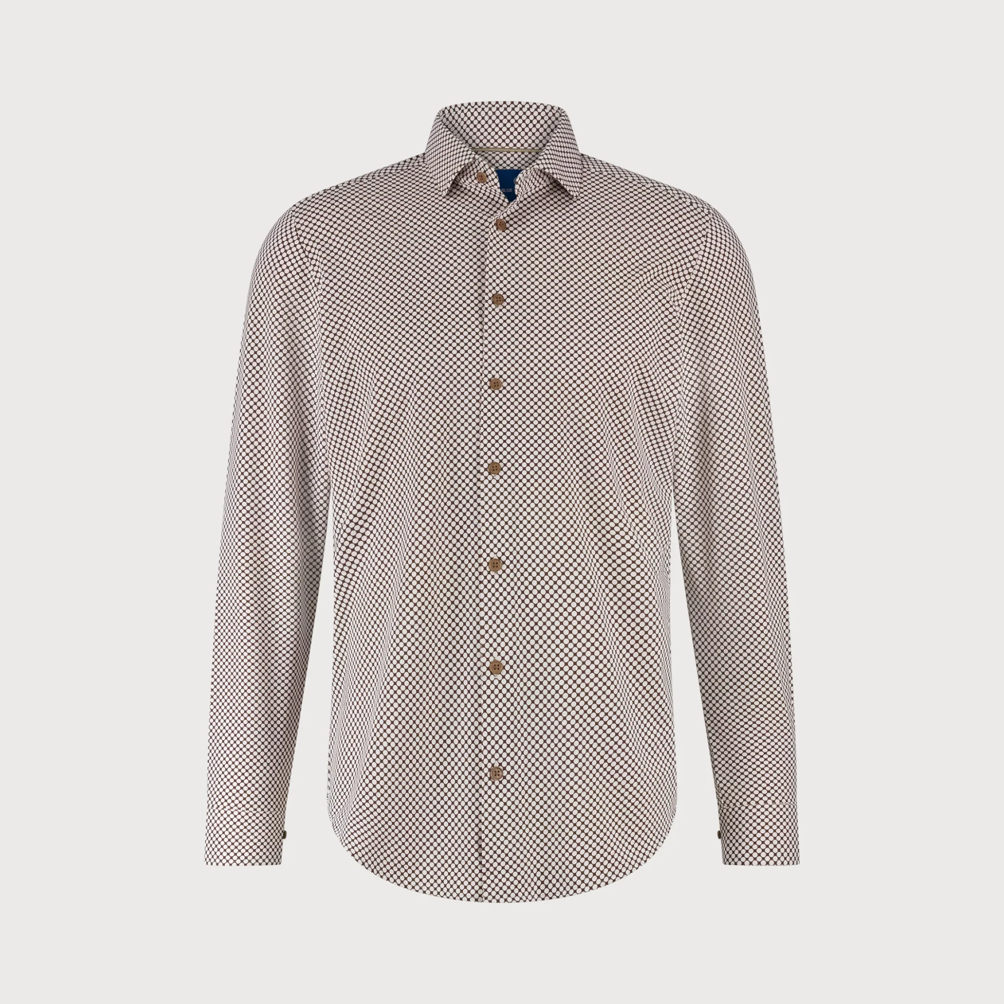 Blue Industry Het overhemd met geprint dessin |