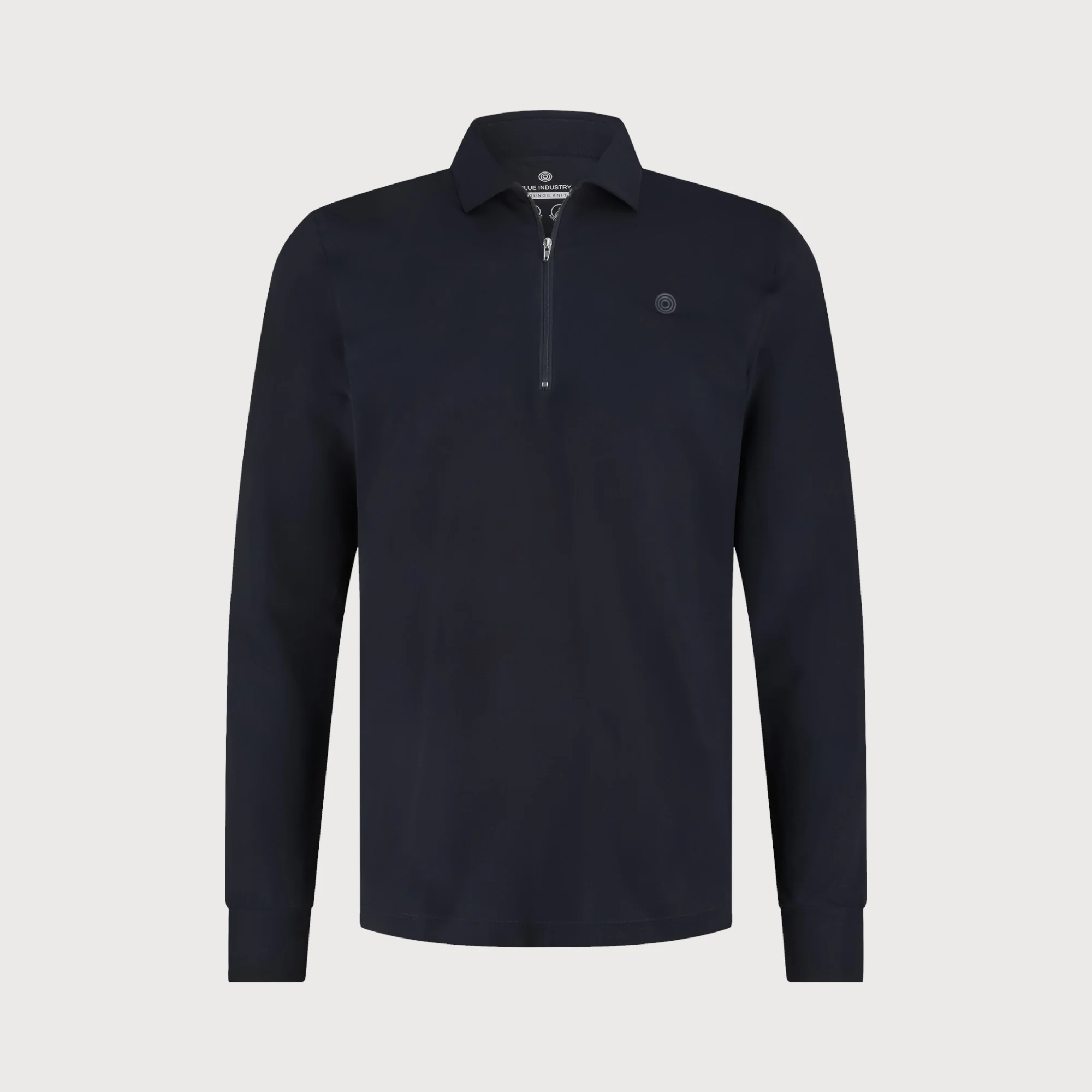 Blue Industry De half-zip lounge jersey trui |
