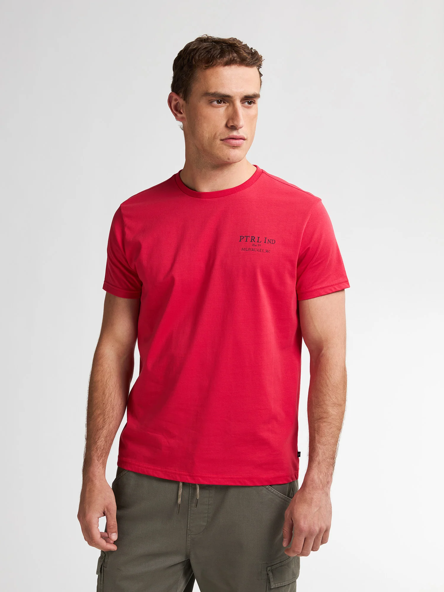 Petrol Industries Heren t-shirt- m-3050-tsr603 3173 bullseye