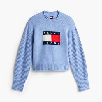 Tommy Jeans Trui  TJW MELANGE FLAG SWEATER