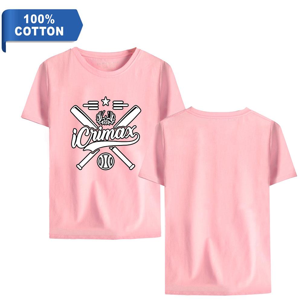 TOP COOL FASHION Icrimax Printing Heren T-shirt Casual Ademende T-shirts Grappige Katoenen Losse T-shirts Shirts Straat Oversized T-shirts Man XXS