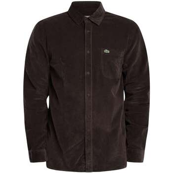 Lacoste Overhemd Lange Mouw  Regular Fit Velours Shirt