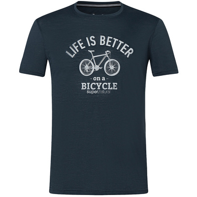 Super.Natural Heren Better Bike T-shirt