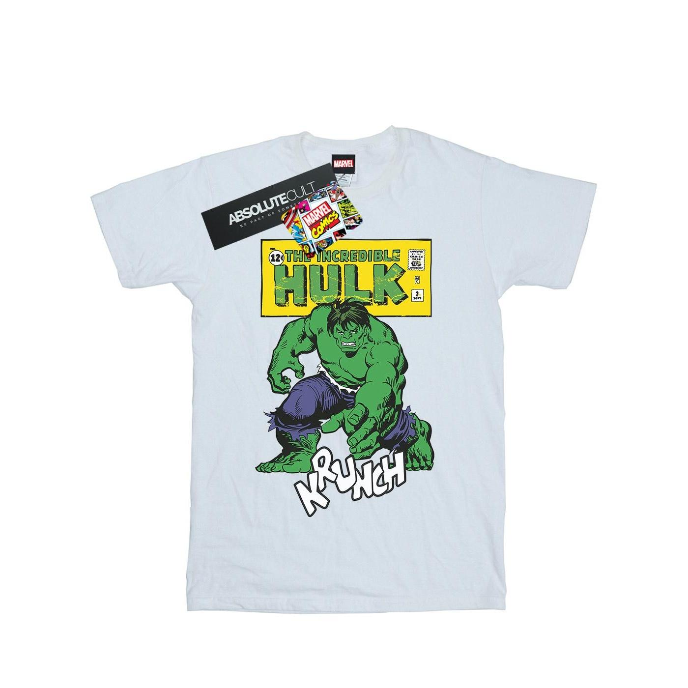 Hulk Krunch katoenen T-shirt voor heren XXL wit
