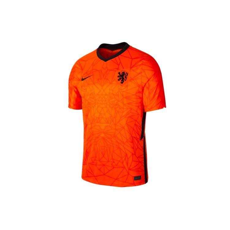 Nike Printed Logo Knit T-Shirt Men Tops Safety-Orange CD0712-819 L