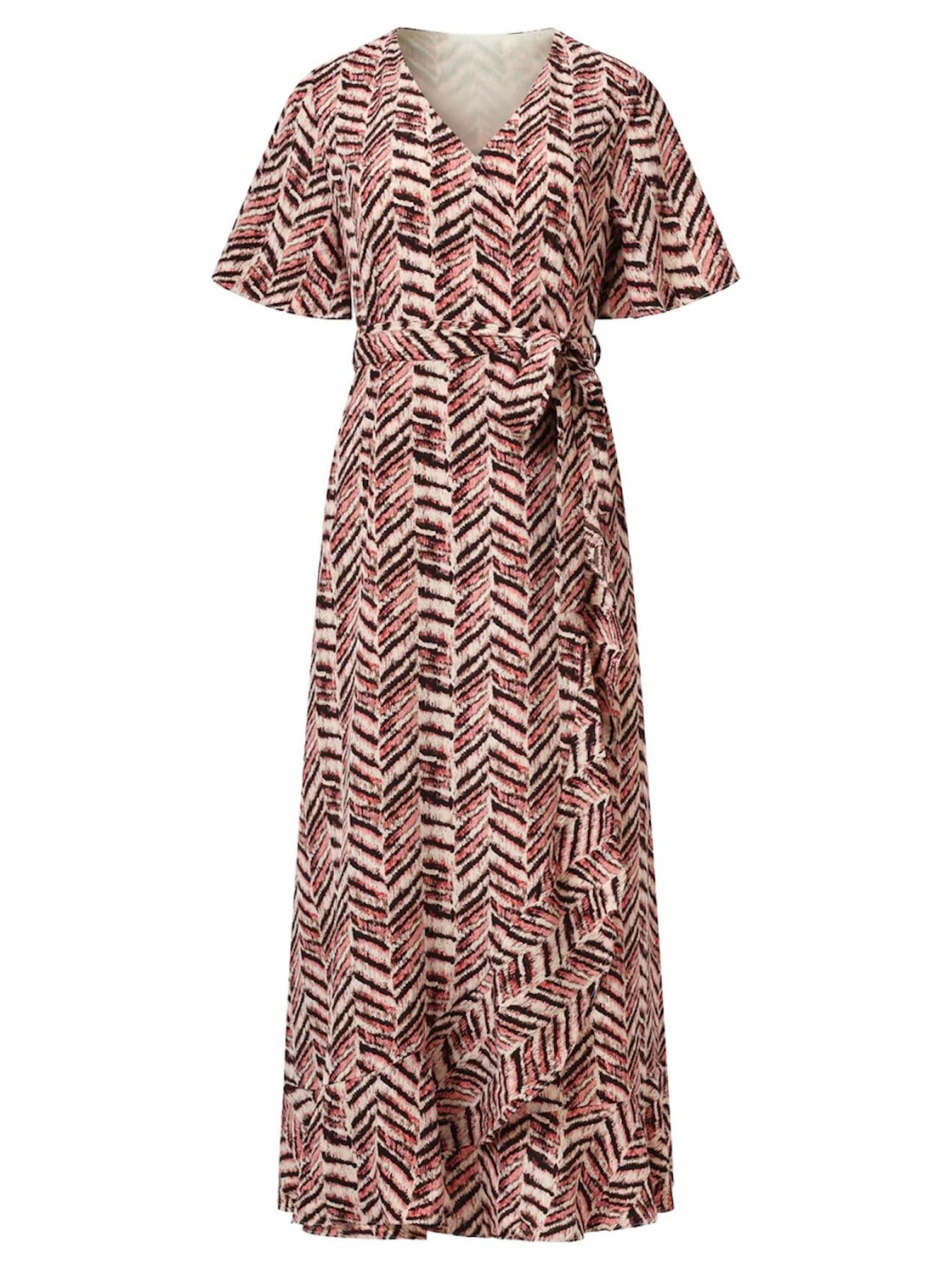 Smashed Lemon 35142 Jurk Black-pink