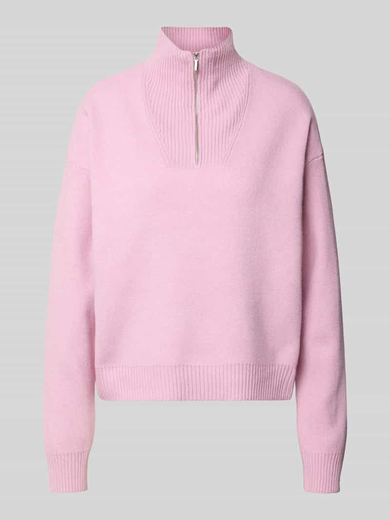 Pieces Schipperstrui PCOREE LS HALF ZIP KNIT PWP BC
